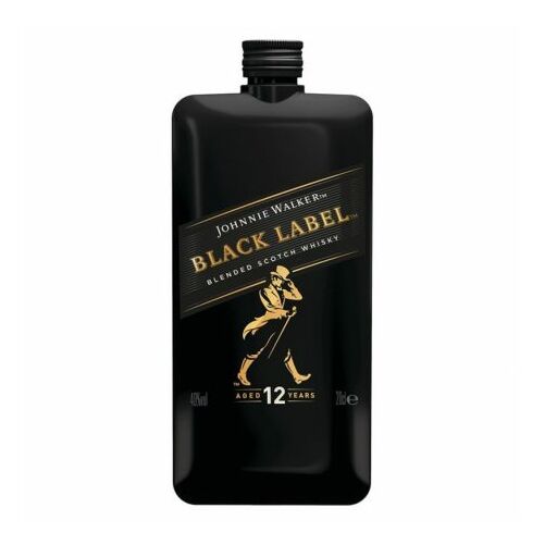 Johnnie Walker Black Label 12 years blended pocket whisky Mini (40%) 0,2l