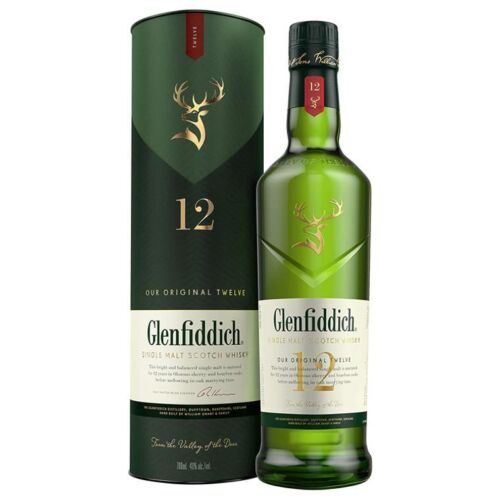 Glenfiddich 12 Year Old Whisky (40%) 0,7 l