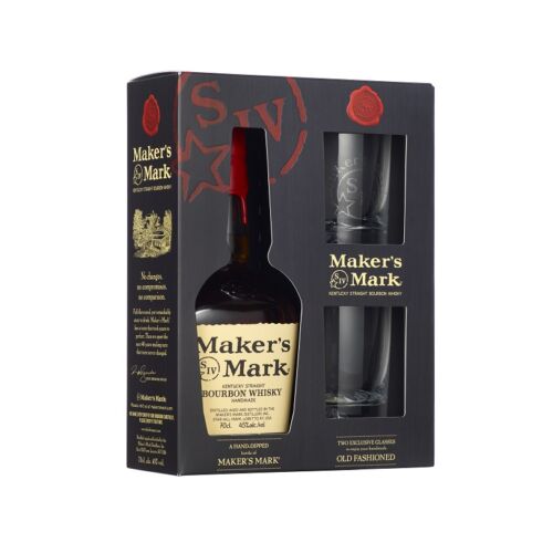 Maker's Mark Whisky + 2 pohár 0,7 l (45%)