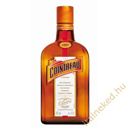 Cointreau likőr (40%) 0,7 l