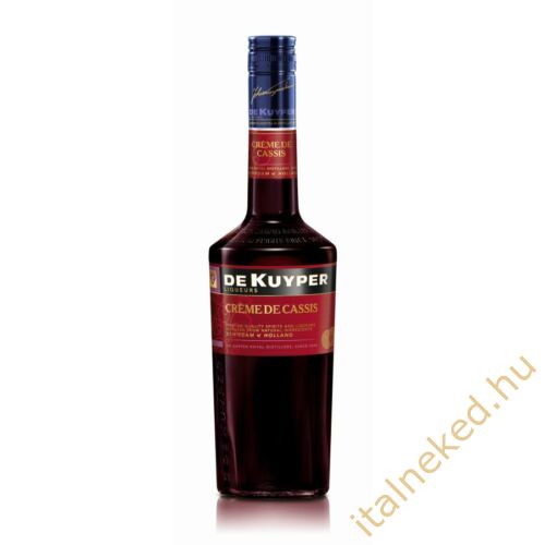De Kuyper Creme De Cassis feketeribizli likőr (15%) 0,7 l