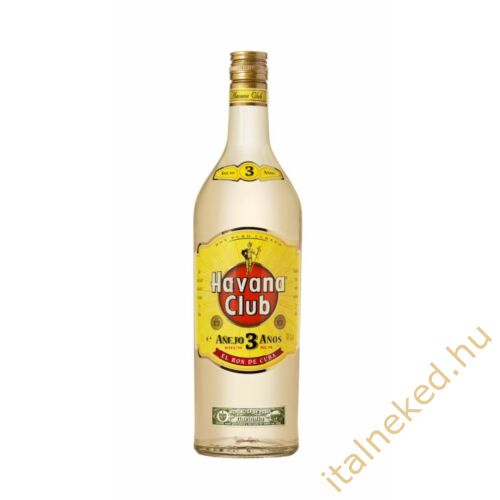 Havana Club Anejo 3 Year Old Rum (40%) 1 l