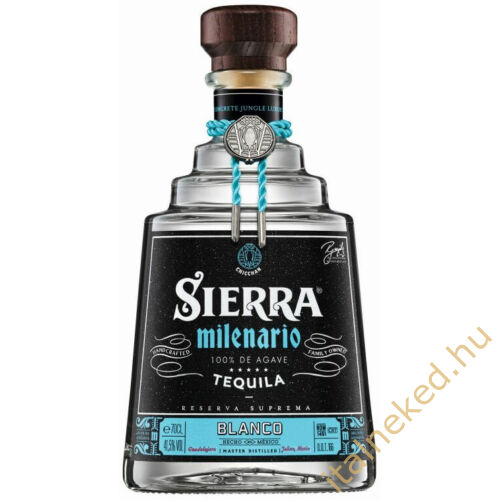 Sierra Milenario Blanco Tequila (41,5%) 0,7 l