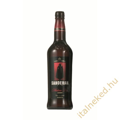 Sandeman Medium Dry Sherry félszáraz (Spanyol) bor (17%) 0,75 l