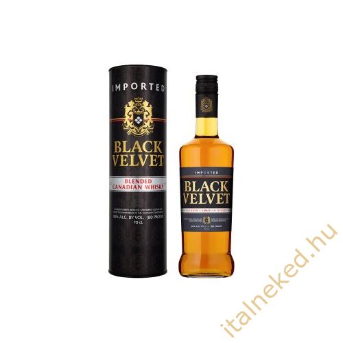 Black Velvet whisky (40%) 0,7 l díszdobozban