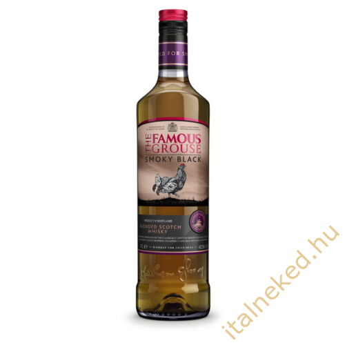 The Famous Grouse Smoky Black Whisky (40%) 0,7 l
