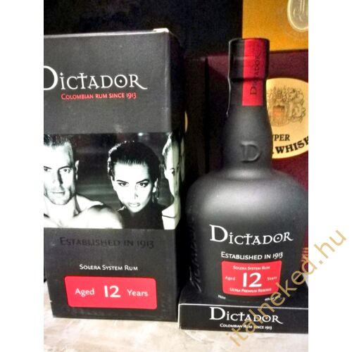 Dictador 12 Years Rum (40%) 0,7 l
