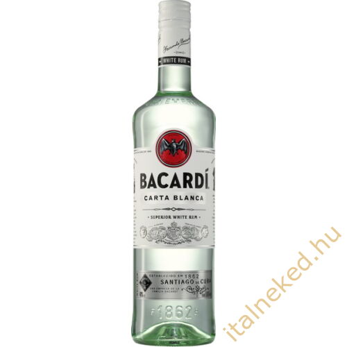 Bacardi Superior Carta Blanca Rum (37,5%) 0,5 l