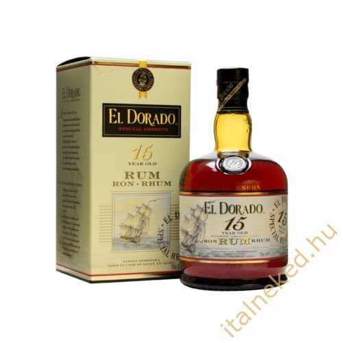 El Dorado 15 éves Rum 0,7l (43%)