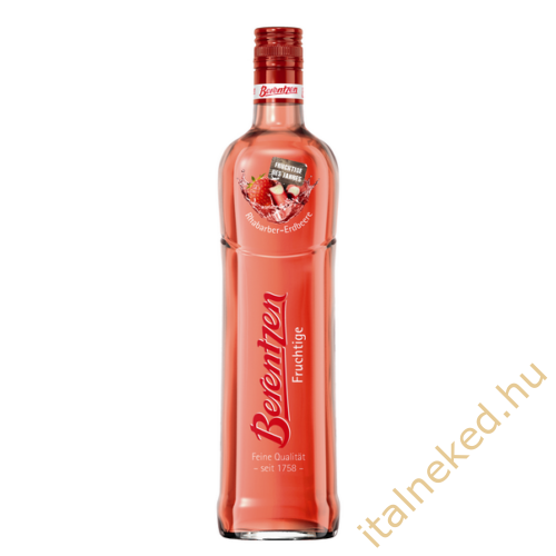Berentzen Rhabarber-Erdbeere (eperlikőr) (15%)  0,7 l