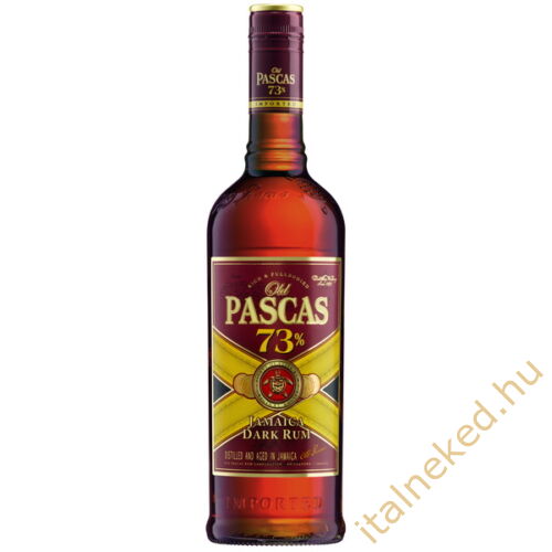Old Pascas Dark Rum (73%) 0,7 l