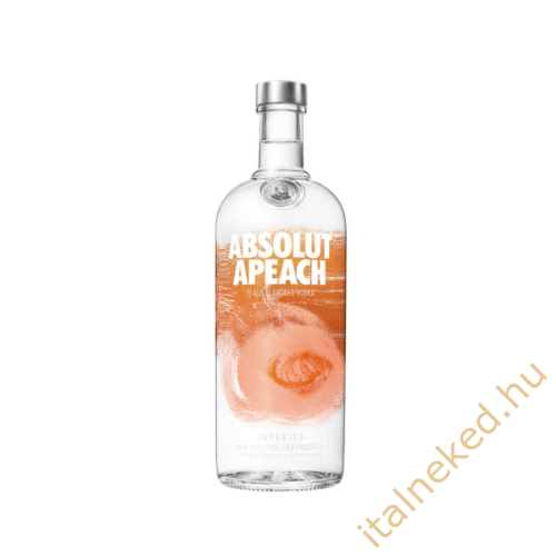 Absolut Apeach  Őszibarack Vodka (40%) 1 l