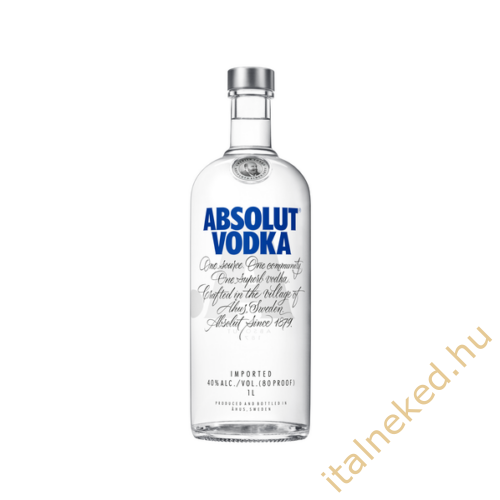 Absolut Blue Vodka (40%) 1 l