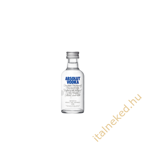 Absolut Blue Vodka (mini) (40%) 0,05 l