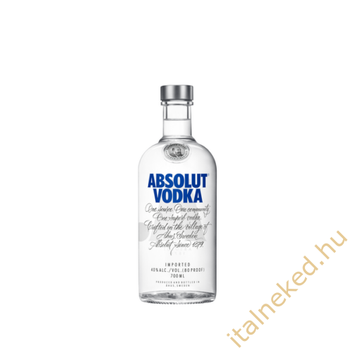 Absolut Blue Vodka (40%) 0,7 l
