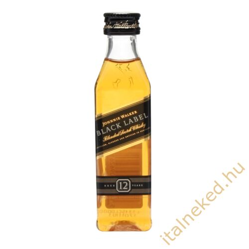 Johnnie Walker Black whisky mini (40%) 0,05 l