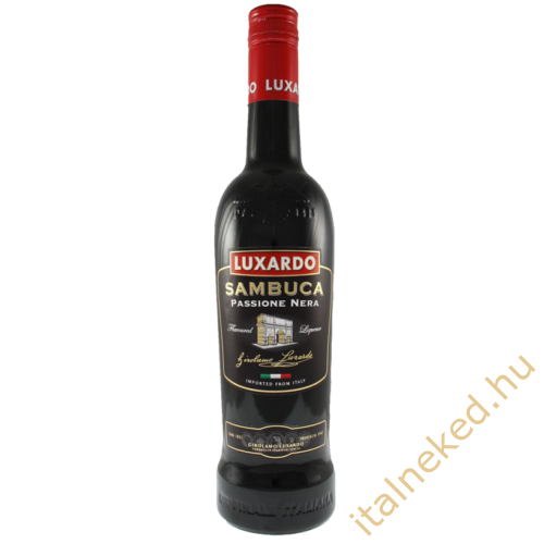 Luxardo Sambuca Passione Nera (38%) 0,7l
