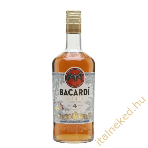 Bacardi Anejo 4 éves Cuatro Rum 0,7 l (40%)