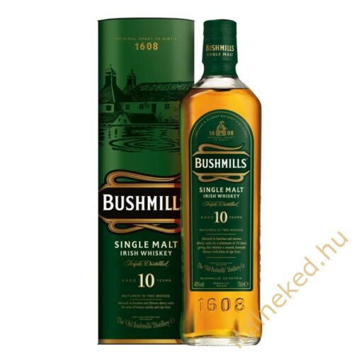 Bushmills ír whisky 10 éves 0,7 l (40%)