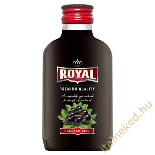 Royal vodka Feketeribizli (30%) 0,1 l